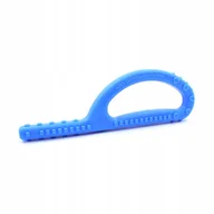 Gryzaki dla dzieci - Gryzak Terapeutyczny ARK GOSHABUNGA z Wypustkami Niebieski Twardy - miniaturka - grafika 1