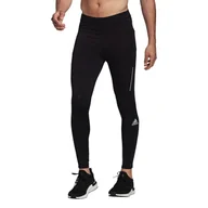 Spodnie sportowe męskie - Legginsy męskie adidas Own The Run Black S - miniaturka - grafika 1