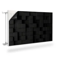Dekoracje domu - Maskownica MAGNETYCZNA Grzejnika Sześciany Efekt 3D 120cm x 60cm - miniaturka - grafika 1