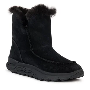 Botki Geox D Spherica 4x4 B Abx D3626C 00022 C9999 Black - Botki damskie - miniaturka - grafika 1