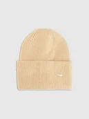 Czapki męskie - 4F Czapka beanie uniseks - beżowa Uniwersalny - miniaturka - grafika 1