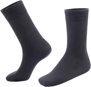 Bonateks, 6 par wysokiej jakości męskich skarpet wykonanych z bambusa, wyjątkowo miękkich, oddychających / 6 par Ciemnoszarych, Rozmiar Eu: 41-45, Beżowy - Skarpetki męskie - miniaturka - grafika 1