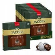 Kawa w kapsułkach i saszetkach - Kapsułki Jacobs Espresso 10 do Nespresso(r)* 8x 20 sztuk [160 kaw] - miniaturka - grafika 1