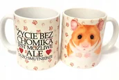 Kubki - Kubek z chominiem CHOMIK prezent URODZINY imieniny - miniaturka - grafika 1