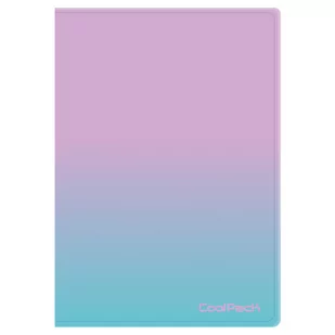 Patio Teczka A4 Coolpack Clear Book Gradient Blueberry 20 koszulek - Teczki i skoroszyty - miniaturka - grafika 1