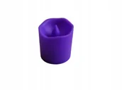 Świece - ŚWIECA ŚWIECZKA TĘCZOWY LED WIECZNY WKŁAD RÓŻNE KOLORY - miniaturka - grafika 1