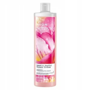 Avon, Senses Happiness 500 ml, Żel pod prysznic - Kosmetyki do kąpieli - miniaturka - grafika 1