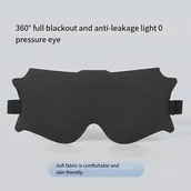 Inne - TEMU 1 szt. Ostateczna Maska na Oczy do Snu - Regulowana Maska na Oczy 3D Contour, Idealna do Blokowania Światła, dla Nieprzerwanego Snu, Pracy na - miniaturka - grafika 1