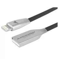 Kable USB - CarMotion Kabel USB - Lightning czarny - miniaturka - grafika 1