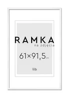 Ramki na zdjęcia - Ramka na zdjęcia 61x91,5 cm Biała - miniaturka - grafika 1