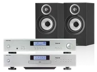 Zestawy stereo - Rotel A11 Tribute (srebrny) + CD11 Tribute (srebrny) + 607 S3 (czarny) - miniaturka - grafika 1
