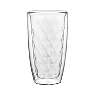 Szklanki - Komplet 2 szklanek termicznych EXCLUSIVE, Diament B, 250 ml - miniaturka - grafika 1
