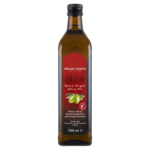 Primo Gusto Oliwa z oliwek najwyższej jakości z pierwszego tłoczenia 750 ml - Oliwa - miniaturka - grafika 1