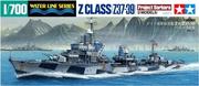 Modele do sklejania - Tamiya Niemiecki niszczyciel klasy Z "Barbara" (Z37-Z39) 31908 - miniaturka - grafika 1