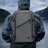 Plecaki - Plecak do Samolotu Ryanair 40x20x25 Całkowicie Wodoodporny Expander W2 - miniaturka - grafika 1