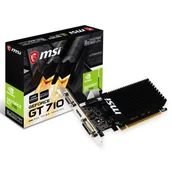 Karty graficzne - MSI GeForce GT 710 2GD3H LP - miniaturka - grafika 1