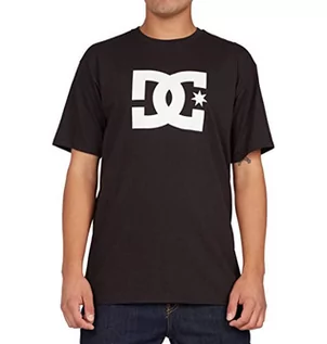 Koszulki męskie - DC Shoes Shoes Męski t-shirt Star - t-shirt dla mężczyzn czarny czarny XS ADYZT04794 - grafika 1