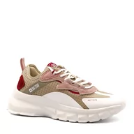 Sneakersy damskie - Beżowe sneakersy BIG STAR BSKK274055 - Neścior - miniaturka - grafika 1
