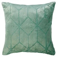 Poduszki dekoracyjne - Poduszka Geometry 40 x 40 cm zielona - miniaturka - grafika 1