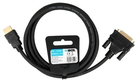 Kabel iBOX Kabel HDMI do DVI FullHD 1080P 2m ITVFHDDVI012