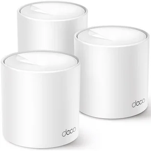TP-LINK Deco X50 Pro 2.4 / 5 GHz (DualBand), Wi-Fi Mesh (3 szt.) DECO X50 PRO(3-PACK) - Routery - miniaturka - grafika 1