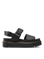Sandały damskie - Dr. Martens Sandały Voss 24233001 Czarny - miniaturka - grafika 1