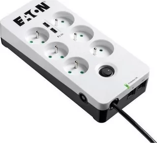Eaton Listwa przeciwprzepięciowa PB6TUF (6 x UTE; 10 A; kolor biały) 2_268707 - Listwy zasilające - miniaturka - grafika 1
