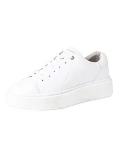 Tamaris Trampki damskie biały - 40 23795/28_WHITE LEATHER-40 - Trampki damskie - miniaturka - grafika 1