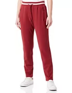 Spodnie damskie - s.Oliver Damskie spodnie do biegania w kratkę 7/8, czerwony, 42 - miniaturka - grafika 1