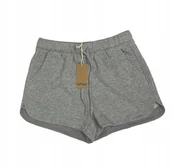Spodenki damskie - Szare krótkie spodenki szorty damskie UP WEST L - miniaturka - grafika 1