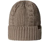 Czapki i chusty sportowe damskie - Czapka The North Face Oh-Mega 0A7WJJBOW1 - beżowa - miniaturka - grafika 1