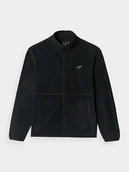 Kurtki damskie - 4F Kurtka polarowa w kolorze czarnym - miniaturka - grafika 1