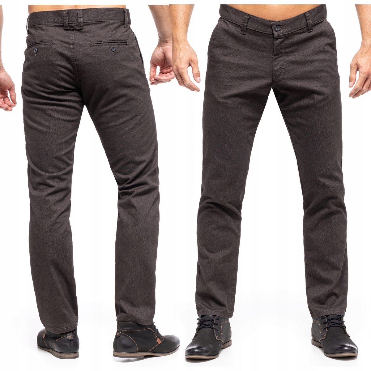 SPODNIE MĘSKIE CHINOSY VANKEL JEANS 131 - 100cm/L32