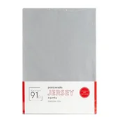 Prześcieradła - Eurofirany B.B. CHOCZYŃSCY SPÓŁKA JAWNA Prześcieradło z Gumką Jersey D91 160x200 w.30 J.Szary 1220960 - miniaturka - grafika 1