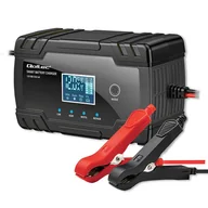 Zasilacze i transformatory - Ładowarka inteligentna qoltec mikroprocesorowa 12v 8a 24v 4a prostownik z funkcją naprawy do akumulatora agm gel lcd - miniaturka - grafika 1
