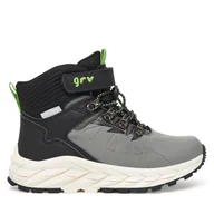 Buty dla chłopców - Śniegowce Garvalin 251528 M Szary - miniaturka - grafika 1