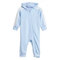 Odzież sportowa dziecięca - adidas Unisex Baby Essentials Onesie dres do biegania, niebieski (Glow Blue/White) - miniaturka - grafika 1