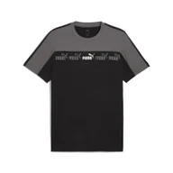 Koszulki sportowe męskie - Męska koszulka Around the Block PUMA Cool Dark Gray - miniaturka - grafika 1
