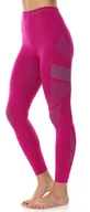 Spodnie sportowe damskie - Brubeck Spodnie damskie DRY Fuksja / Szary LE11850FS - miniaturka - grafika 1