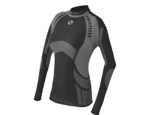 Koszulka termoaktywna Sesto Senso Thermo Active Grigio Woman - Koszulki sportowe męskie - miniaturka - grafika 1