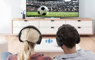 Transmiter / Odbiornik Bluetooth 5.2 BlitzMax BT05, aptX - Adaptery bluetooth - miniaturka - grafika 3