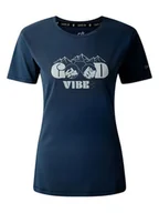 Koszulki sportowe damskie - Dare 2b Koszulka funkcyjna "Tranquility III Tee" w kolorze granatowym - miniaturka - grafika 1