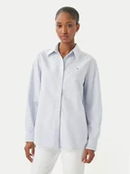 Koszule damskie - Tommy Hilfiger Koszula WW0WW46111 Niebieski jasny Regular Fit - miniaturka - grafika 1