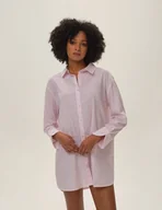 Bielizna nocna - Koszulka nocna Jal - różowy L - miniaturka - grafika 1