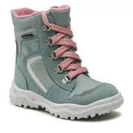 Buty dla dziewczynek - Śniegowce Superfit GORE-TEX 1-000046-7500 S Lightgreen/Rose - miniaturka - grafika 1