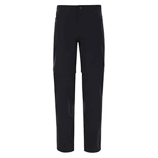 THE NORTH FACE - Damskie spodnie z odpinanymi nogawkami, TNF czarny, rozmiar 39, Tnf czarny, XS - Spodnie damskie - miniaturka - grafika 1