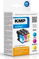 Tusze zamienniki - Tusz KMP KMP TRIPLE PACK B63V - 3er-Pack - 11.8 ml - Farbe Cyan, Magenta, Gelb - kompatibel - Tintenpatrone - fur Brother DCP-J4120, MFC-J4420, J4620, J5320, J5620, J5625, J5720, Business Smart MFC-J4420 - miniaturka - grafika 1