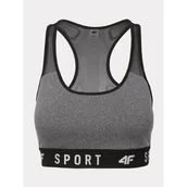 Biustonosze - Biustonosz sportowy damski H4Z22 STAD350 4F - miniaturka - grafika 1