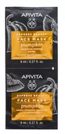 Maseczki do twarzy - Apivita Apivita Express Beauty Dynia - detoksykująca maseczka do twarzy 2x8ml - miniaturka - grafika 1