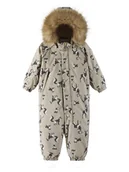 Kombinezony dla dzieci - Reima Kombinezon zimowy Lappi 5100129C Beżowy Regular Fit - miniaturka - grafika 1